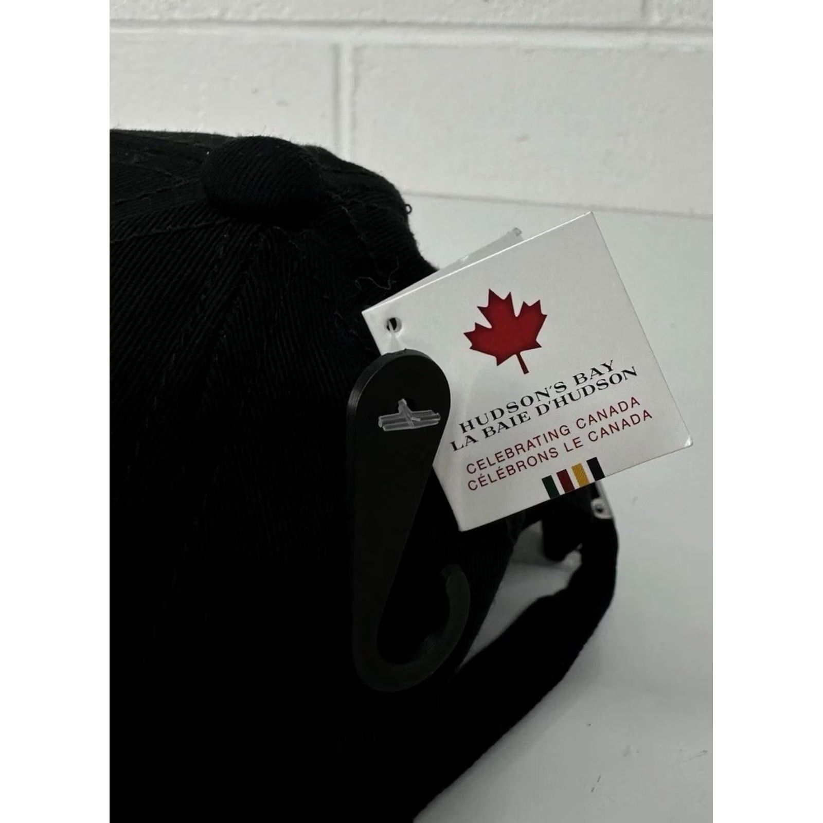 Vintage HUDSON'S BAY COMPANY Hat Black Embroidered Maple Leaf / NEW Baseball Cap Men One Size Black Size ONE SIZE - 7 Thumbnail