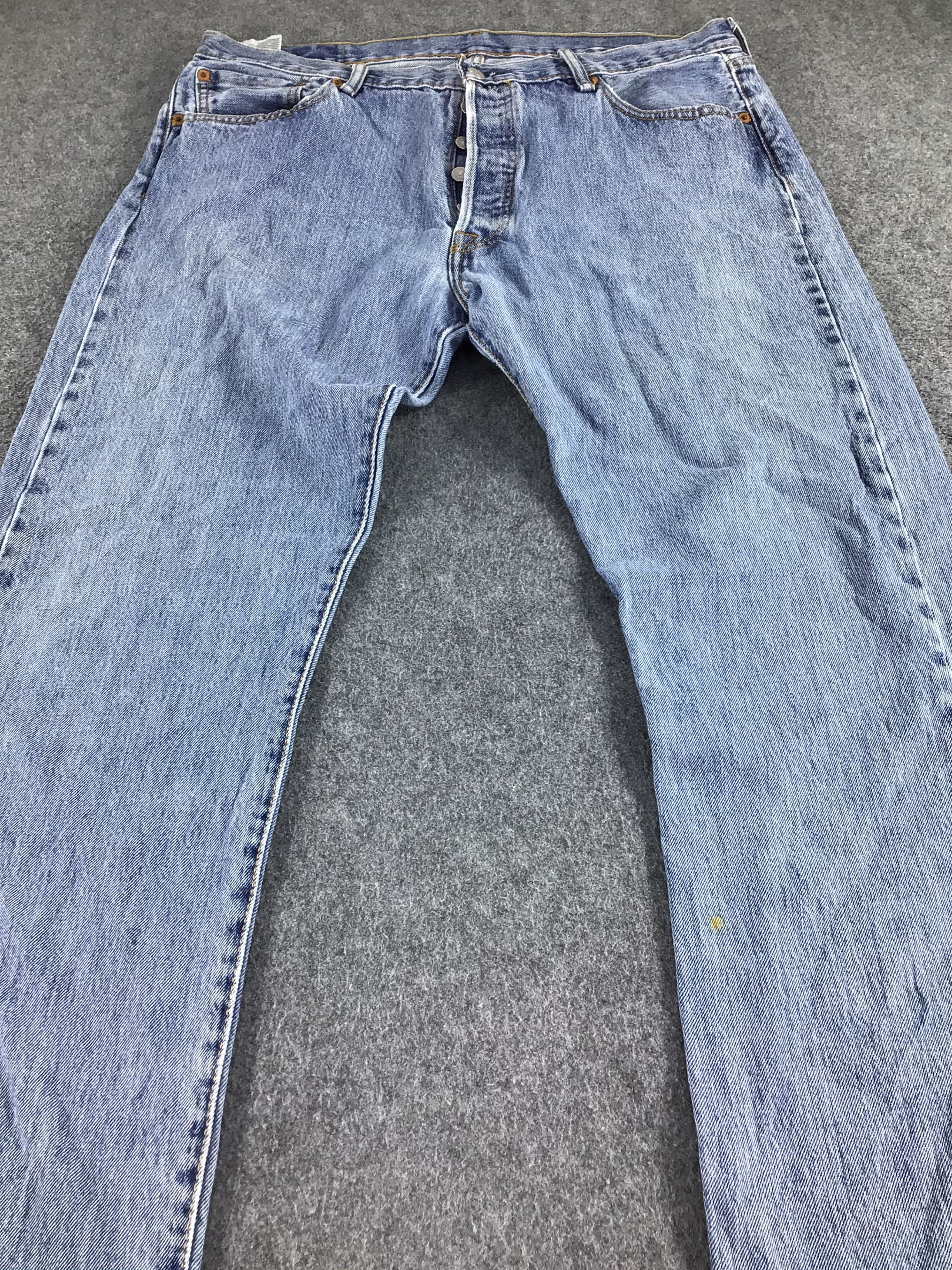 Levi's Blue Wash Levis 501 Jeans-J383 Size US 36 / EU 52 - 3 Thumbnail