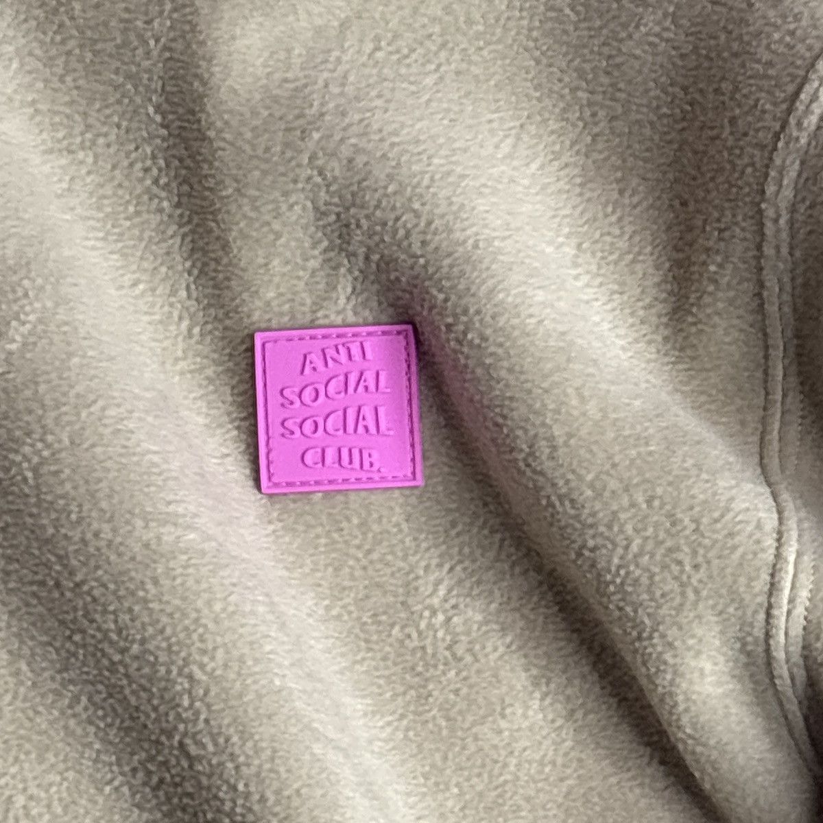 Anti Social Social Club Polar fleece hoodie tan anti social club Size US M / EU 48-50 / 2 - 4 Thumbnail