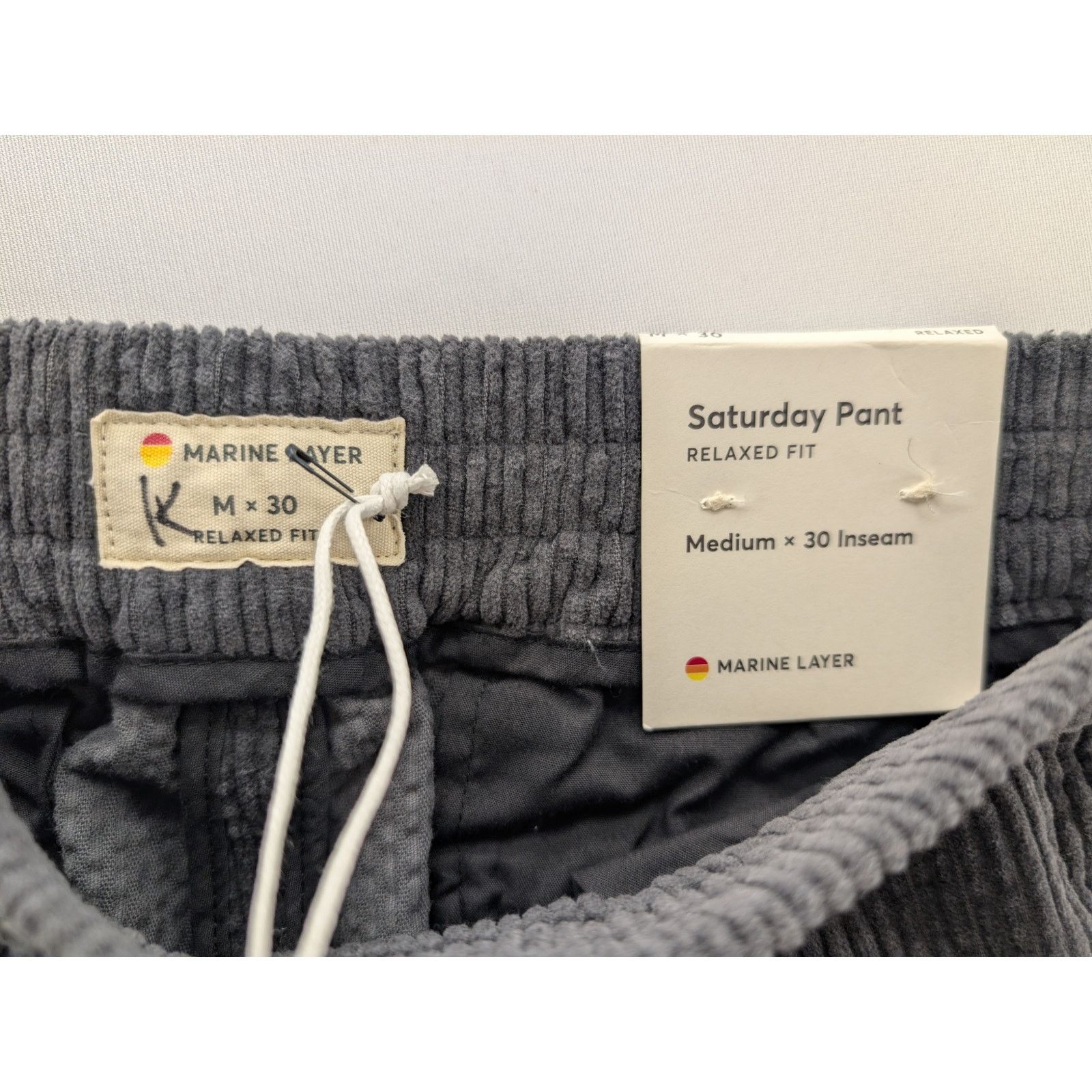 Marine Layer NWT Marine Layer Men's Saturday Relaxed Fit Corduroy Pant Size US 32 / EU 48 - 8 Thumbnail