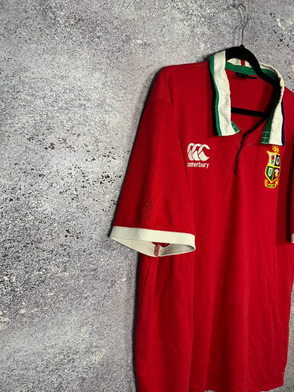 Canterbury of New Zealand Men's Red British Irish Lions Rugby Jersey Canterbury Size US XXL / EU 58 / 5 - 5 Thumbnail