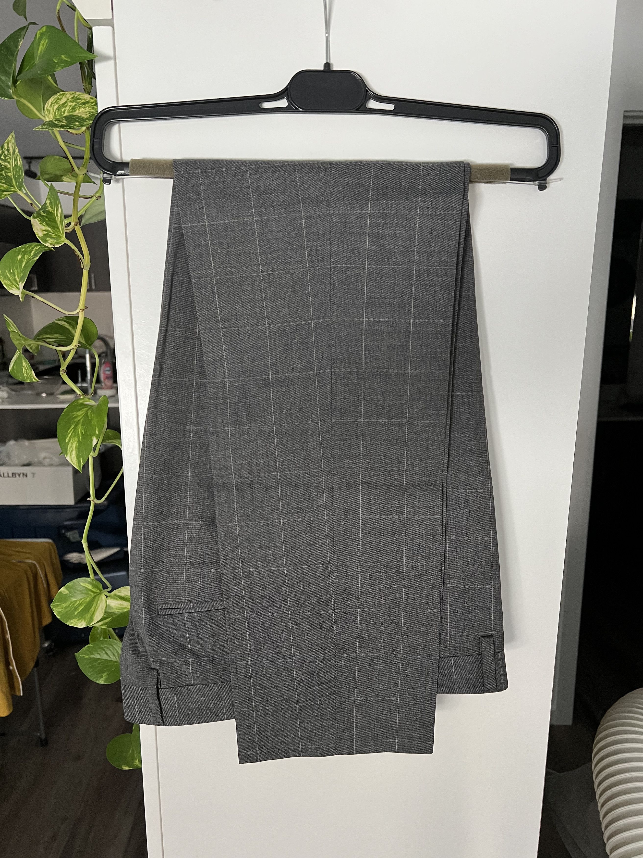 J.Crew Ludlow Checkered Wool Pants Size US 30 / EU 46 - 2 Thumbnail