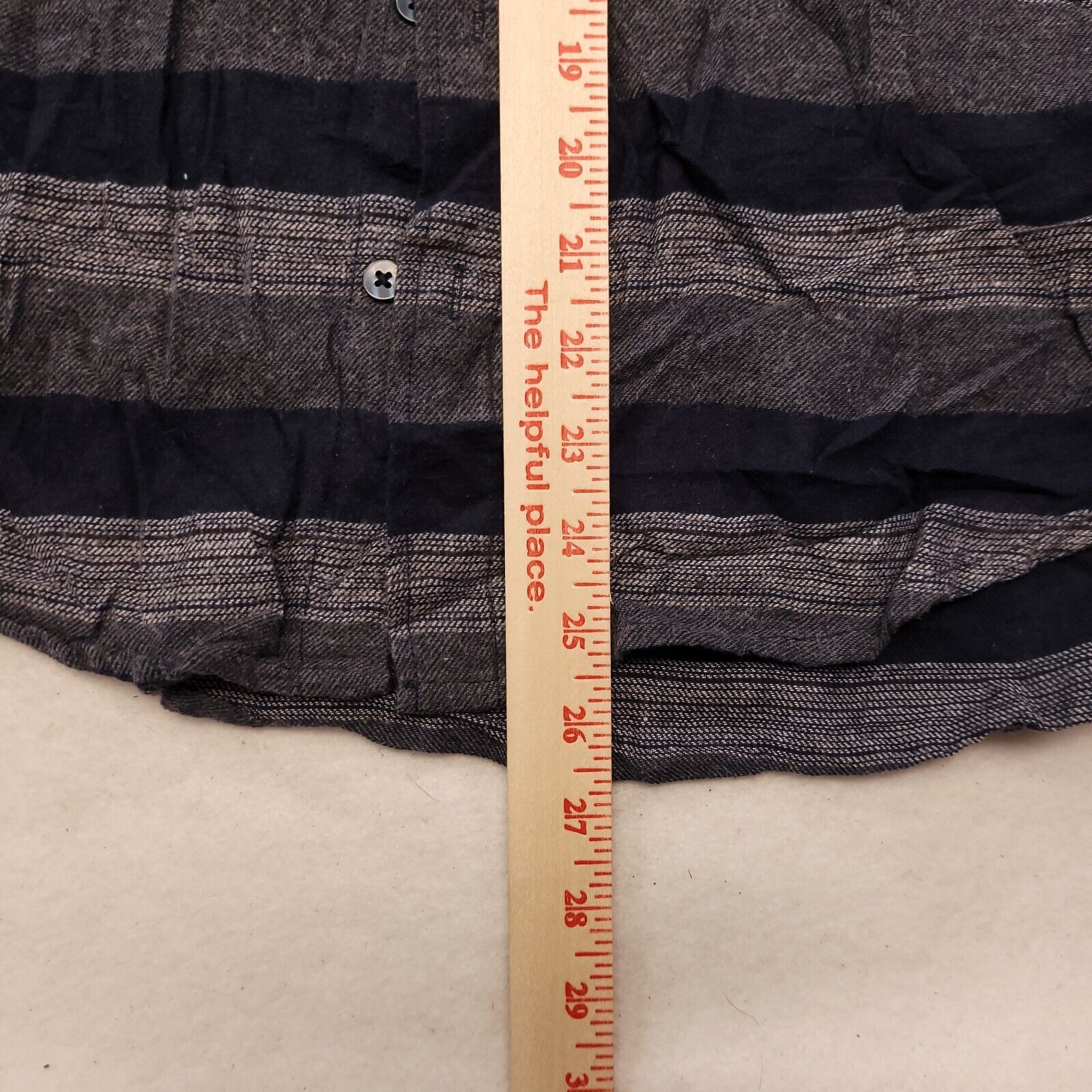 Rsq RSQ Casual Button Up Hoodie Mens Size Large L Blue Striped Size US L / EU 52-54 / 3 - 8 Thumbnail
