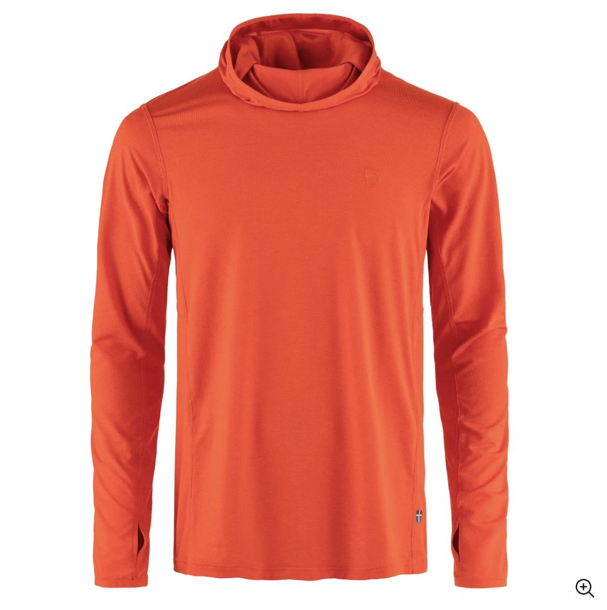 Fjallraven Abisko Sun-Hoodie M - Flame Orange Size US L / EU 52-54 / 3 - 1 Thumbnail