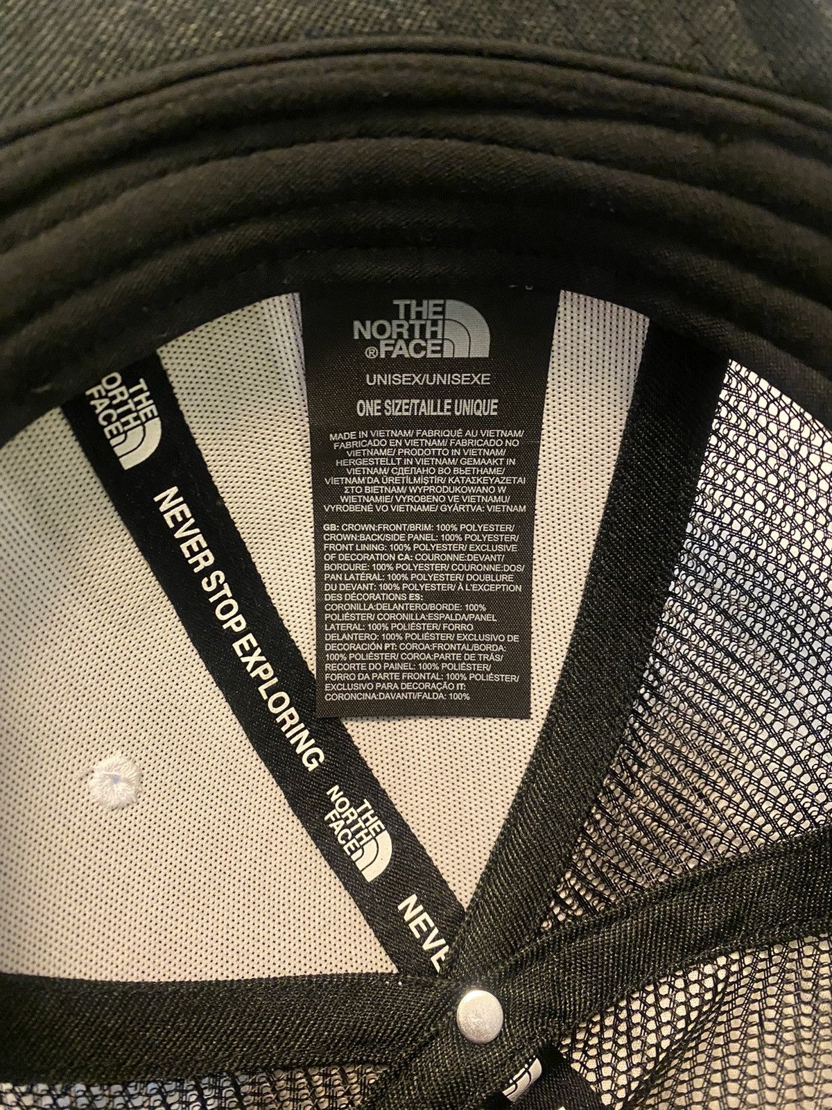 The North Face The North Face Mudder Trucker Hat Black/White NWT Size ONE SIZE - 11 Thumbnail