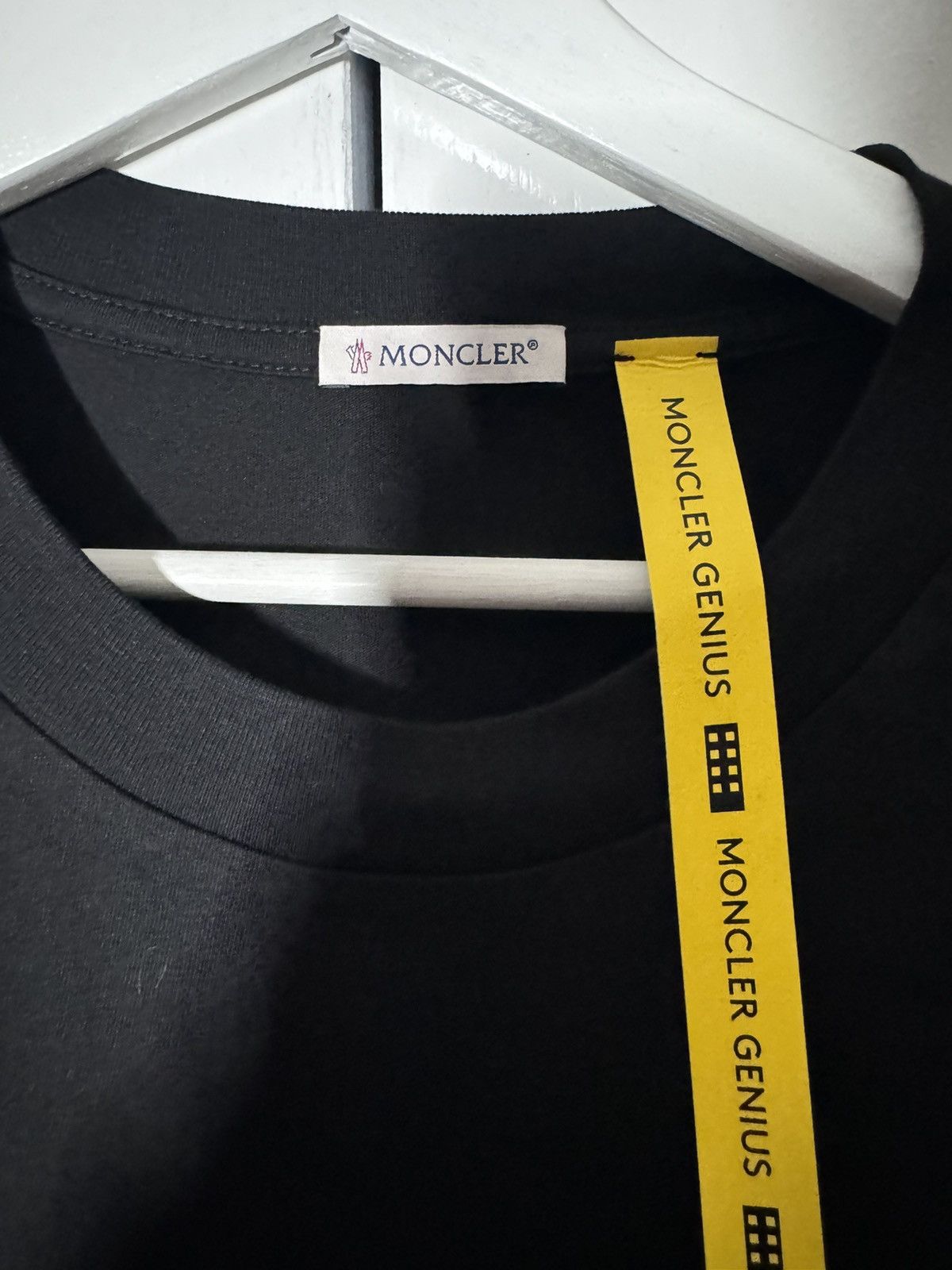 Moncler Moncler X A$AP Rocky Black Cotton Tee Size US XL / EU 56 / 4 - 8 Thumbnail