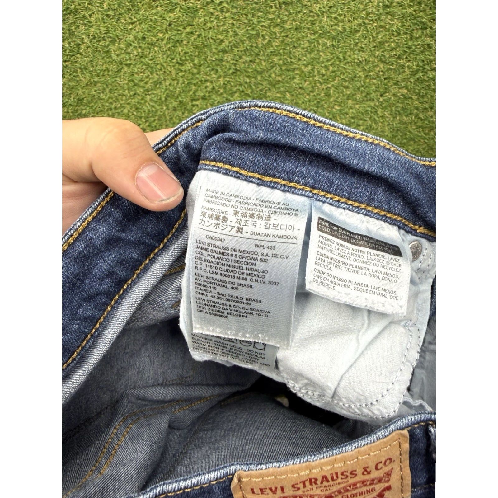 Levi's Levi's 715 Jeans Womens 30x32 Bootcut Dark Wash Denim Stretch Blue Levi's 700 Series Womens Jeans Size 30" / US 8 / IT 44 - 4 Thumbnail