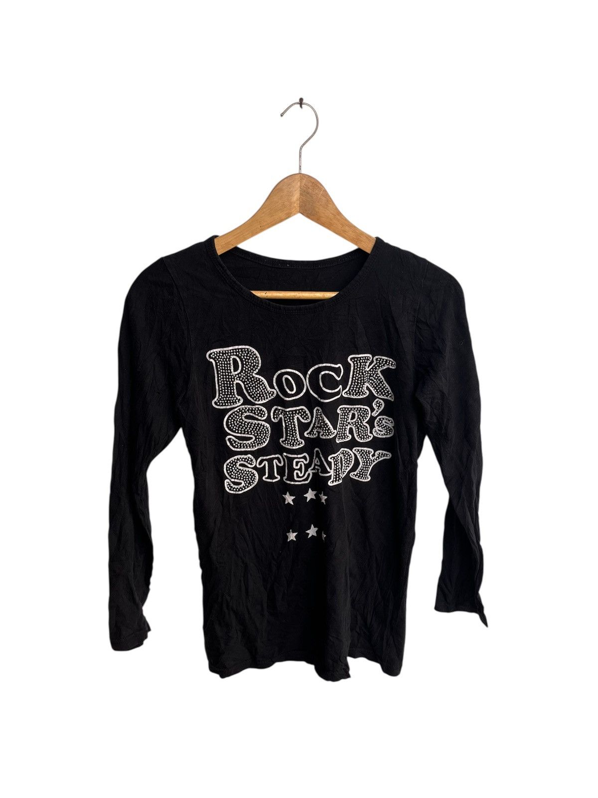 Japanese Brand Unbrand Studed Rock Star Steady Gohtic Longslevee Y2K Grunge Size US S / EU 44-46 / 1 - 1 Thumbnail