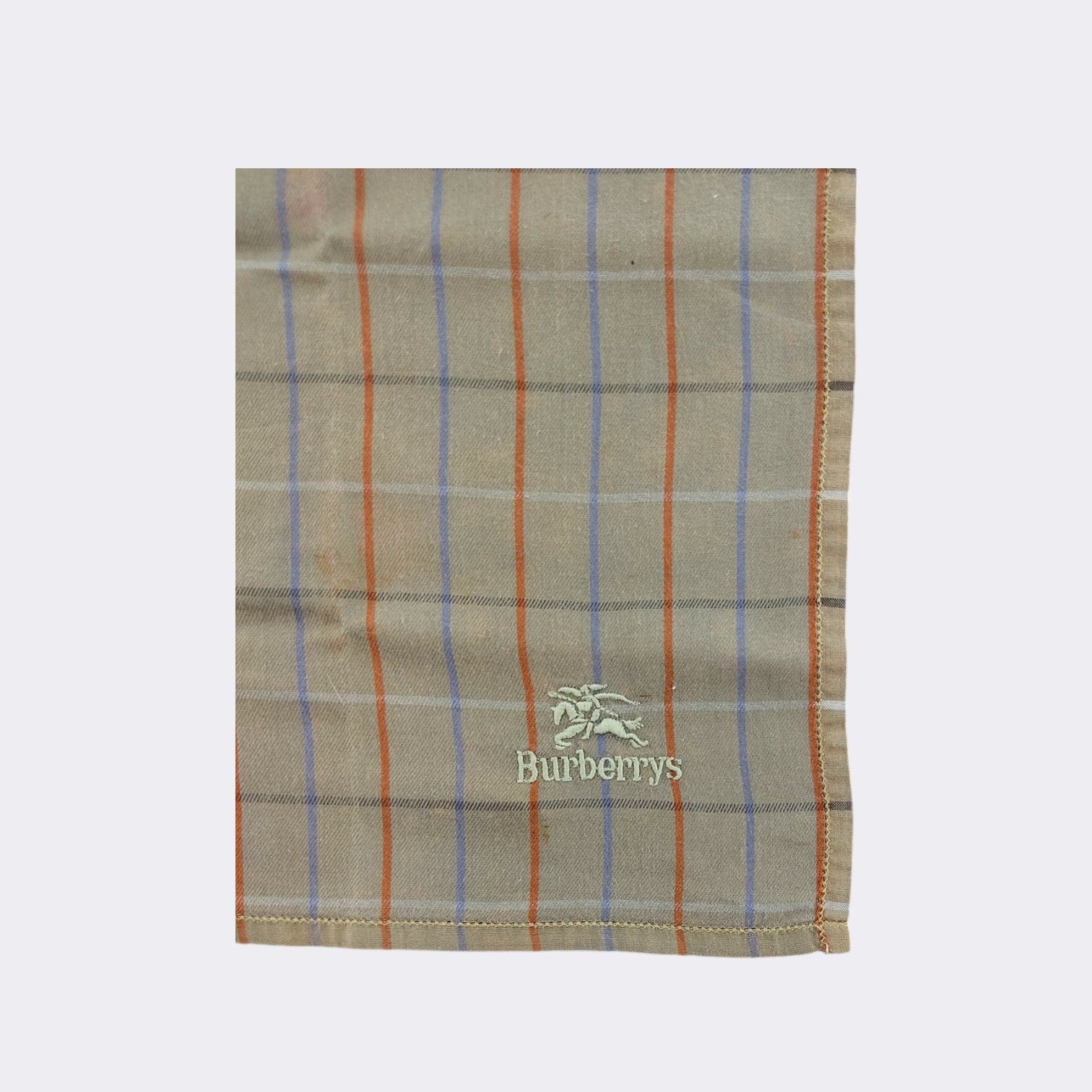 Burberry Vintage Burberry Handkerchief Neckerchief Bandana H234E Size ONE SIZE - 4 Thumbnail