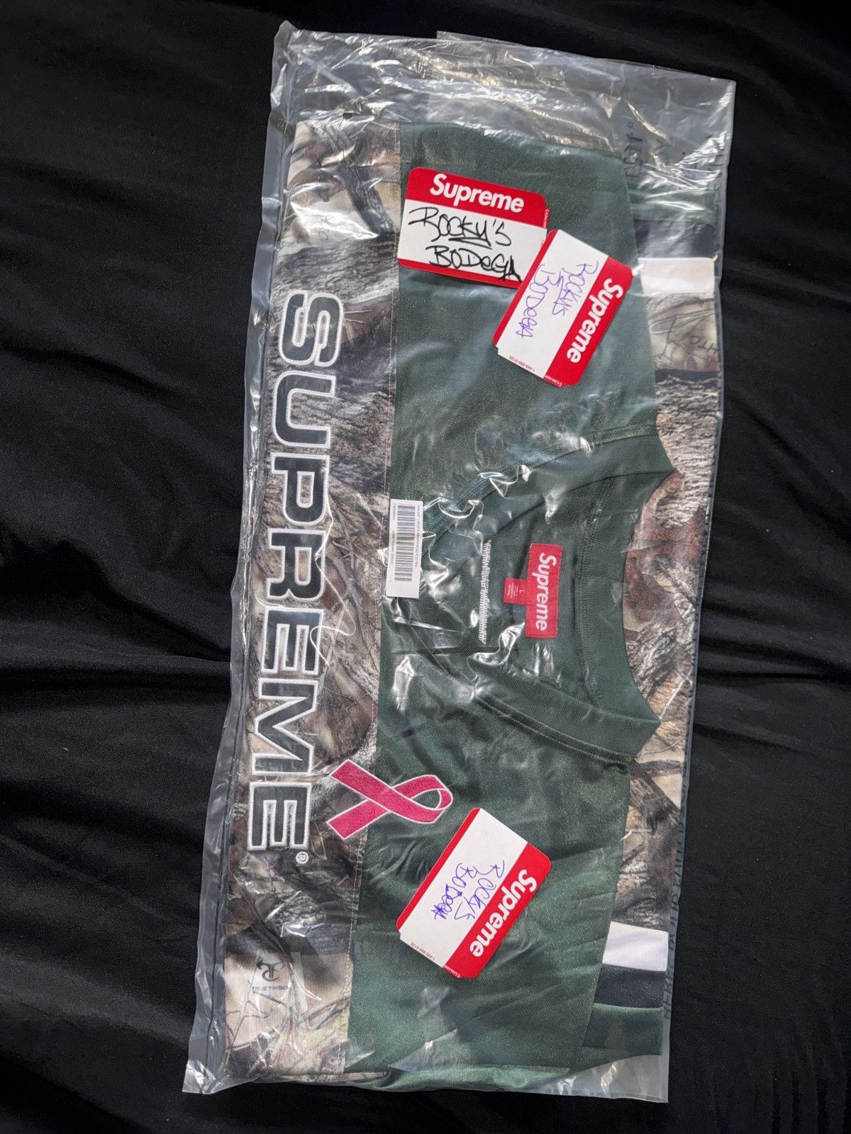 Supreme SUPREME Breast, cancer awareness jersey Size US L / EU 52-54 / 3 - 2 Thumbnail