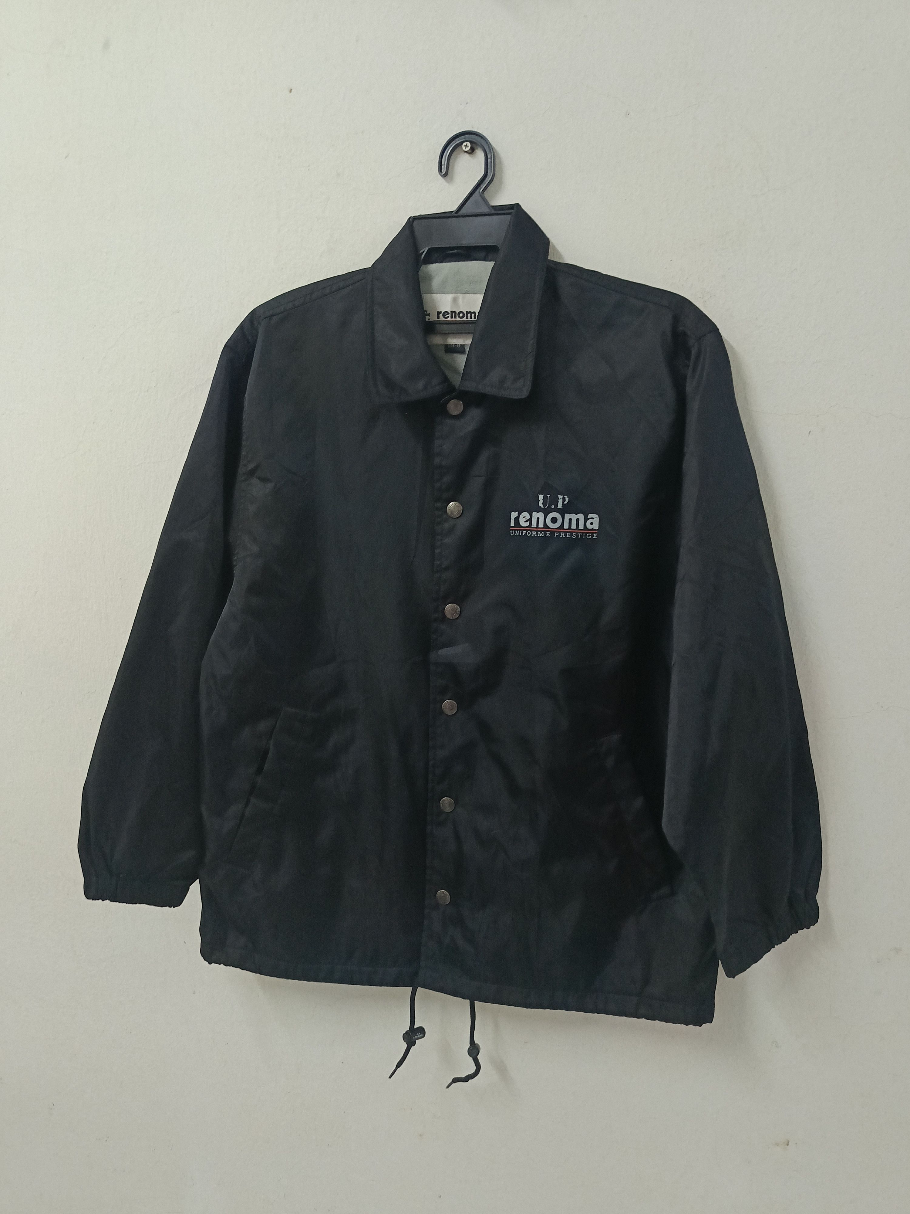 Renoma × Vintage Vintage U.P Renoma Coach Big spelled Out Jacket Size US L / EU 52-54 / 3 - 3 Thumbnail