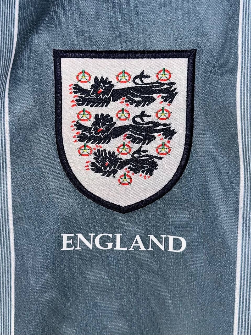 Other England Away football shirt 1995 1996 Remake ScoreDraw retro Size US L / EU 52-54 / 3 - 2 Thumbnail