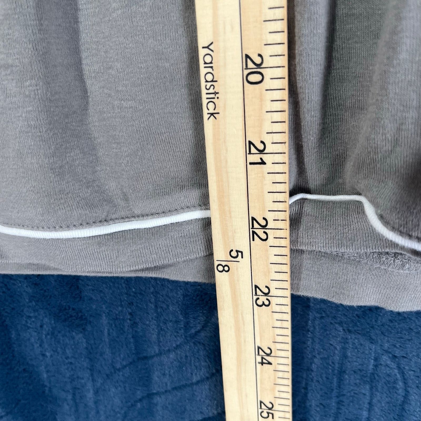Armani Exchange ARMANI EXCHANGE Gray 1/4 Zip Casual T-Shirt Mens Size Small Size US S / EU 44-46 / 1 - 5 Thumbnail