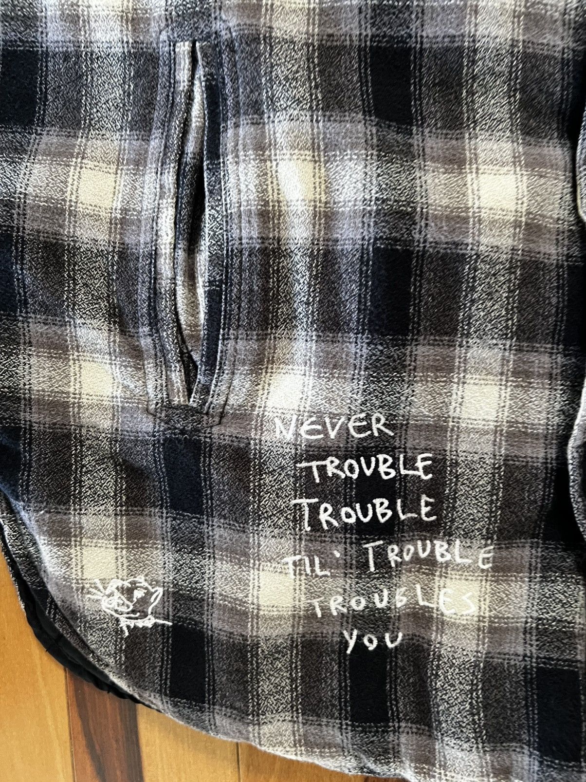 Saintwoods Saintwoods Embroidered Flannel Size US M / EU 48-50 / 2 - 7 Thumbnail