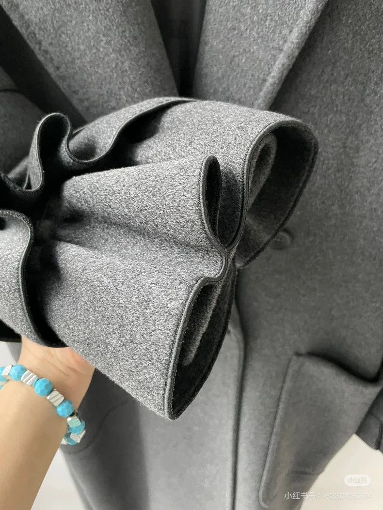 Max Mara Max Mara 101801 Cashmere coat Size L / US 10 / IT 46 - 5 Thumbnail