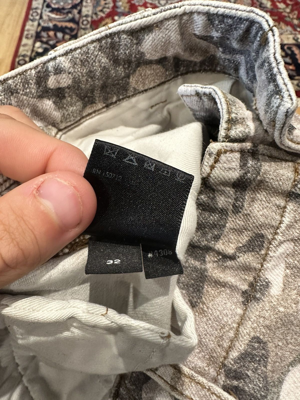 Amiri Amiri Camo Cargo Pants Size 32 Size US 32 / EU 48 - 5 Thumbnail