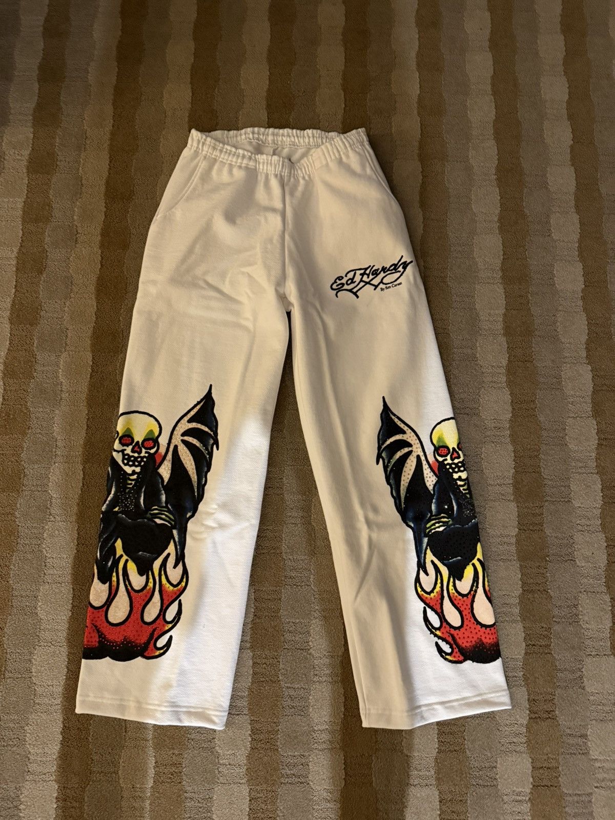 Ed Hardy × Ken Carson Ed Hardy x Ken Carson Complexcon Rhinestone Men’s Pants Size US 32 / EU 48 - 1 Thumbnail