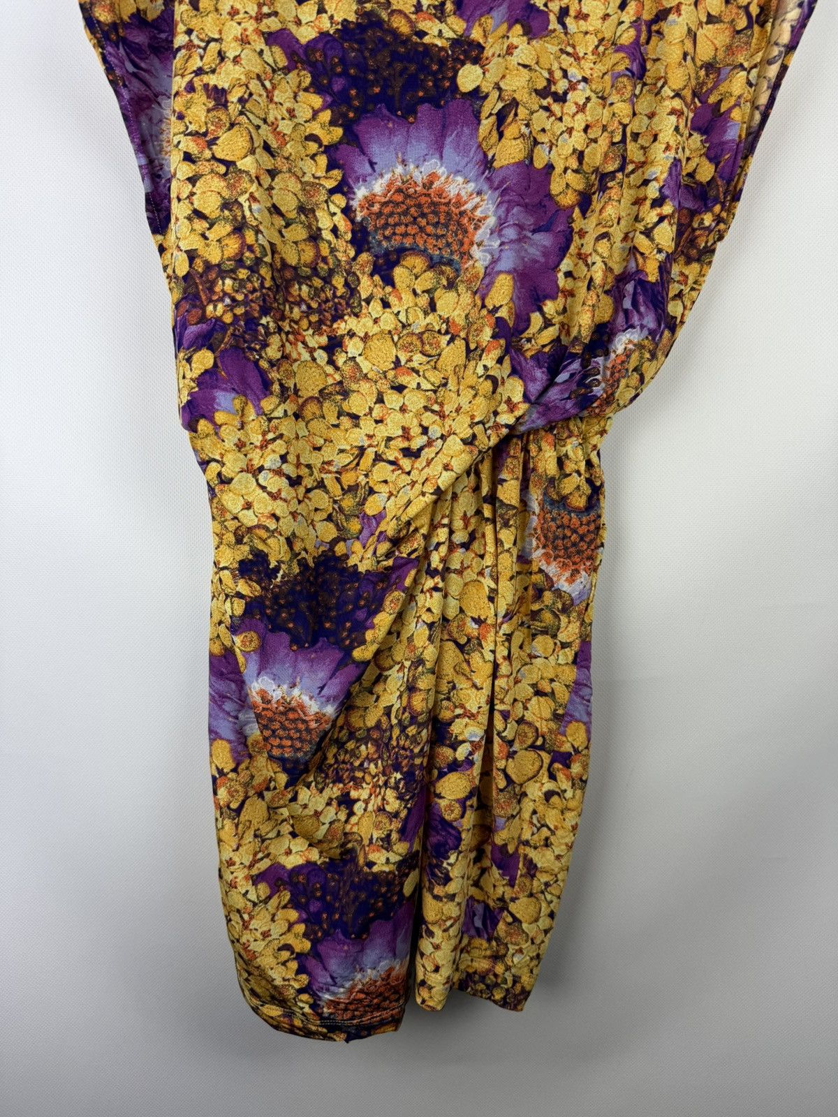 Cavalli Class Roberto Cavalli Class Ladies Overprinted Assymetrical Dress Size S / US 4 / IT 40 - 7 Thumbnail