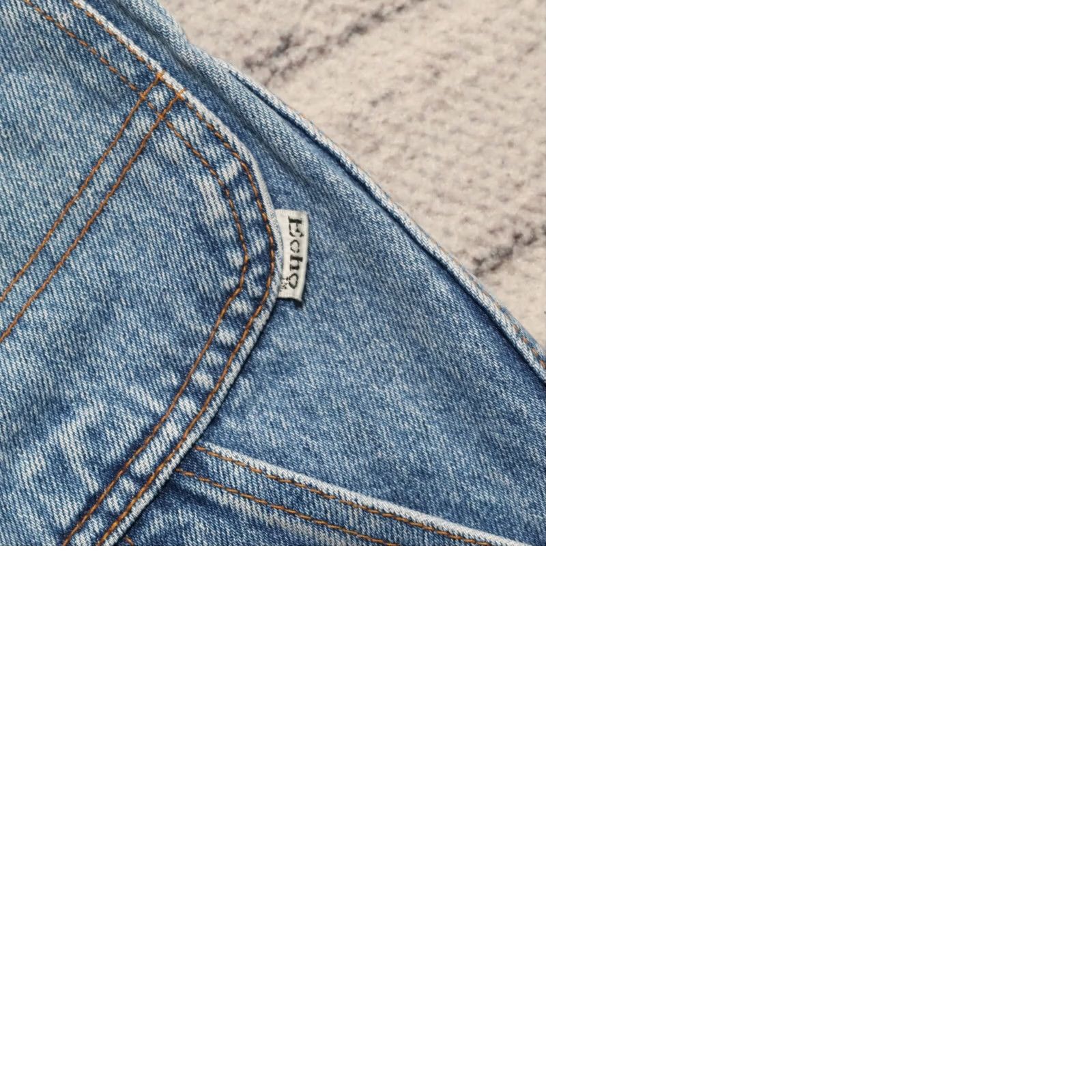 Vintage VINTAGE Echo Denim Jeans Men's Jeans S Light Wash 28x28 1/2 Vintage Echo Unlimited Denim Utility Jeans Size US 29 - 12 Thumbnail