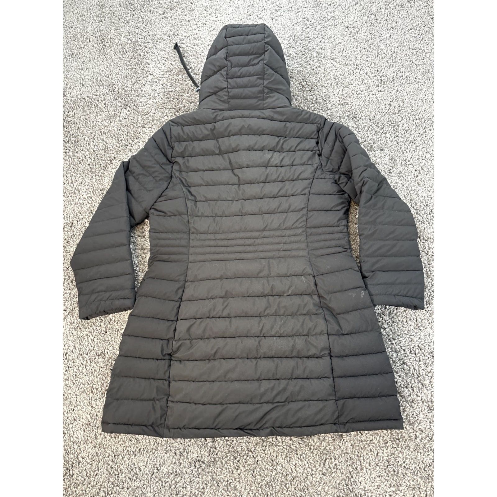 Calvin Klein Calvin Klein Hooded Puffer Jacket Womens Black Sorona Aura XL PXL Fur Collar Winter Outdoor Regular Zip Coat Size XL / US 12-14 / IT 48-50 - 6 Thumbnail