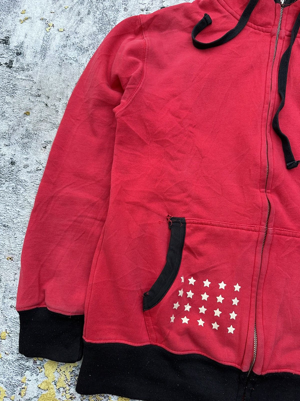 Beauty Beast DISTRESSED STREET YOUNG ZIP HOODIE IF SIX WAS NINE LGB STYLE Size US L / EU 52-54 / 3 - 5 Thumbnail