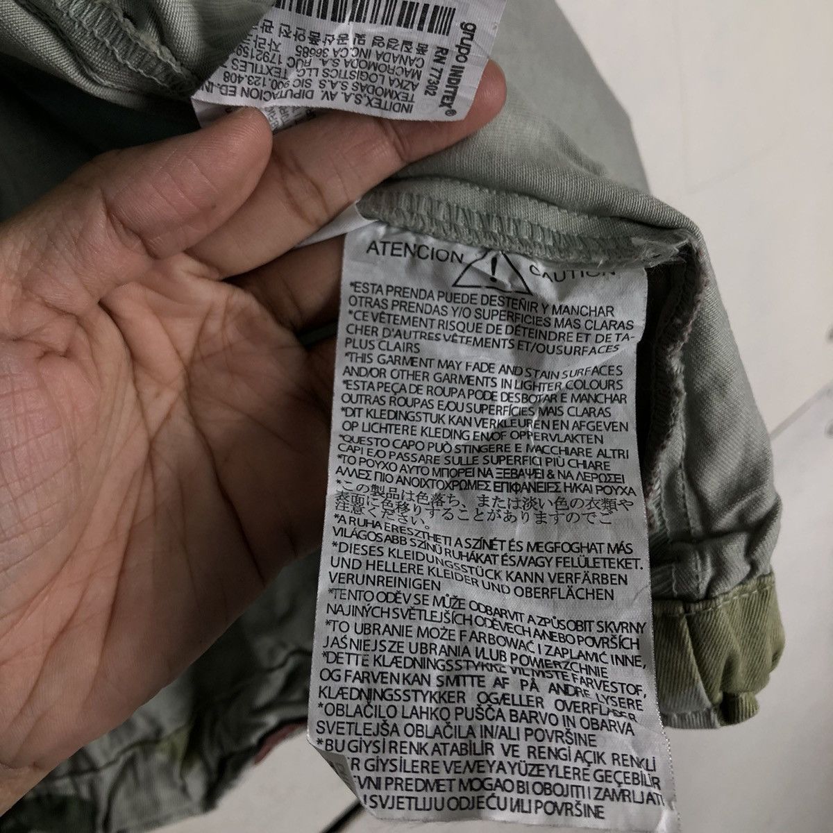 Japanese Brand 🔥Vintage Cropped Biker Jacket Trf Japan Camouflage Army Size US M / EU 48-50 / 2 - 21 Thumbnail