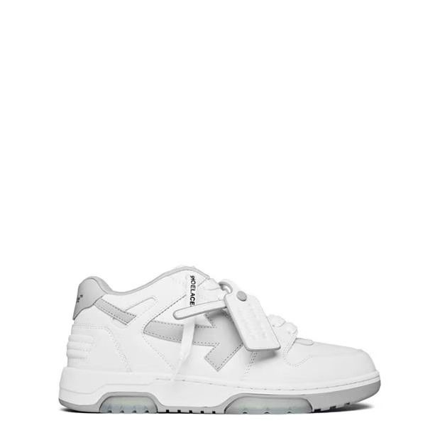 image of Off White O1G2R1Mq0524 Trainers In White & Grey Shoes in White/Gray, Men's (Size 8)