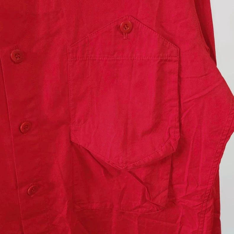 Yohji Yamamoto Yohji Yamamoto 2006AW Red Pocket Shirt Size US M / EU 48-50 / 2 - 4 Thumbnail