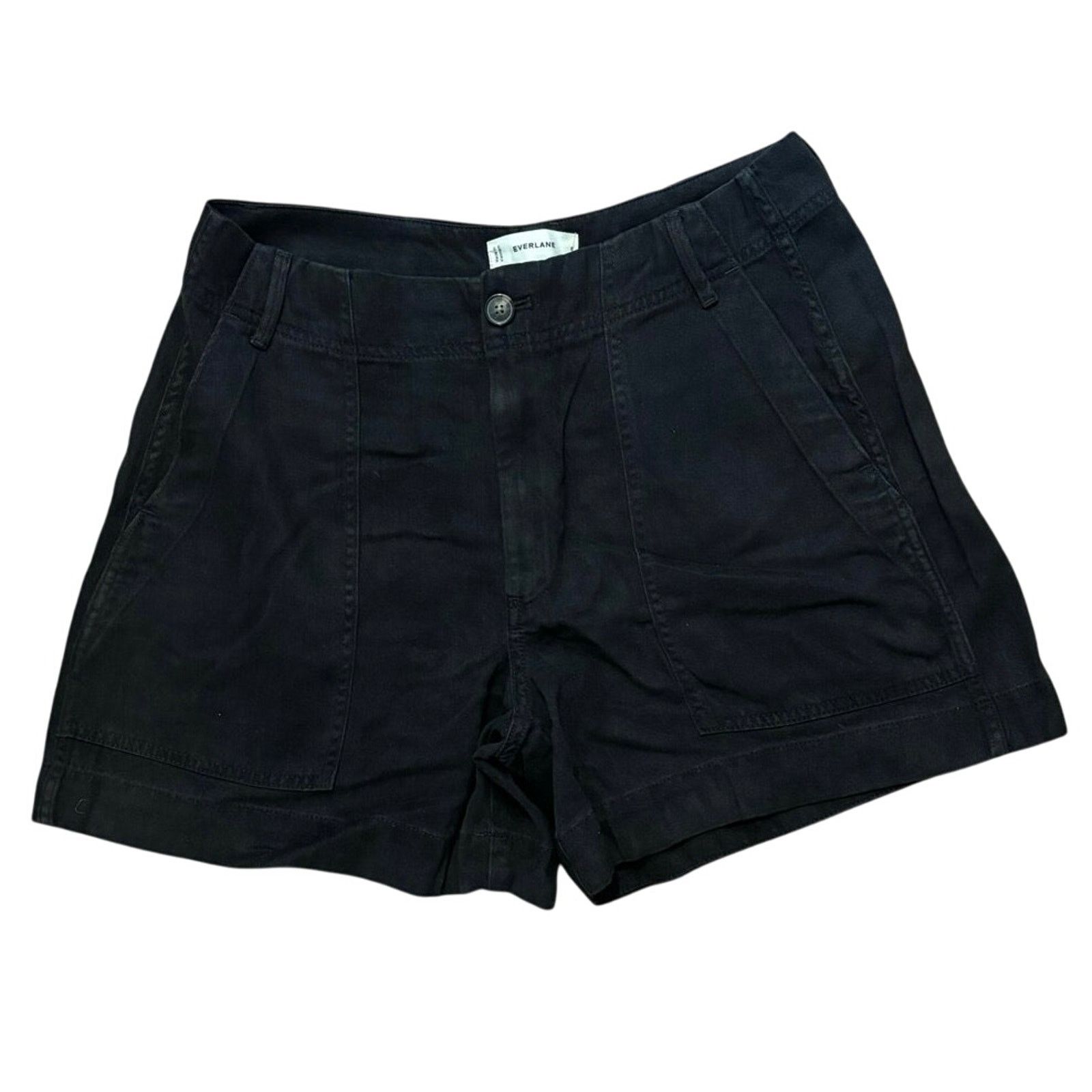 Everlane NWOT Everlane The Utility Short in Buttersoft Black Size 8 Size 30" / US 8 / IT 44 - 4 Thumbnail