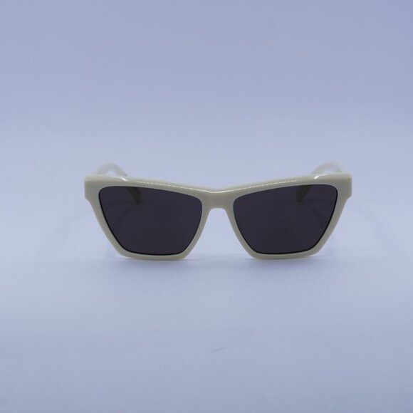 Saint Laurent Paris Saint Laurent SL M103 007 Sunglasses Ivory Cat Eye Frame, Bl Size ONE SIZE - 3 Thumbnail