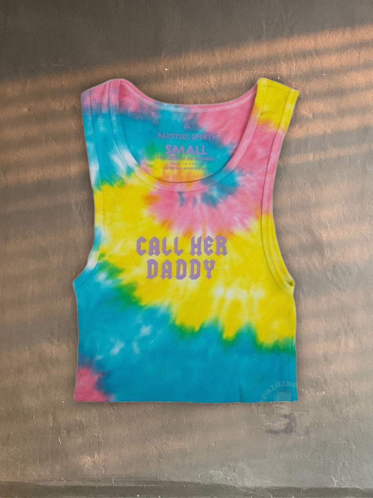 Vintage Call Her Daddy Barstool Sports tie-dye tank OG DADDY GANG Size S / US 4 / IT 40 - 13 Thumbnail