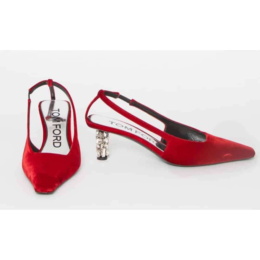 o1loc1c0924 W2378 Slingback Pumps in Red
