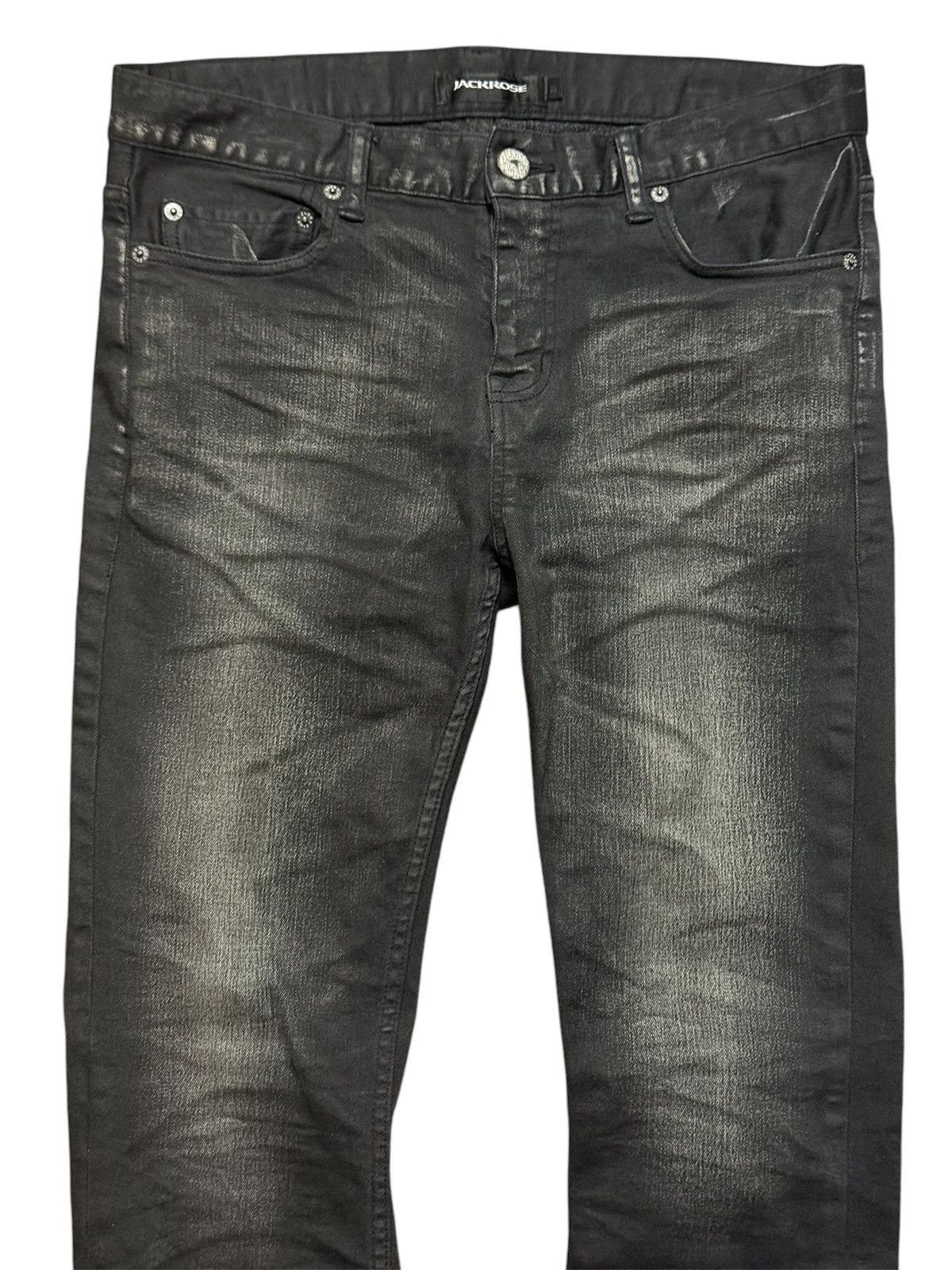 JACKROSE Jack rose black n grey denim Size US 31 - 3 Thumbnail