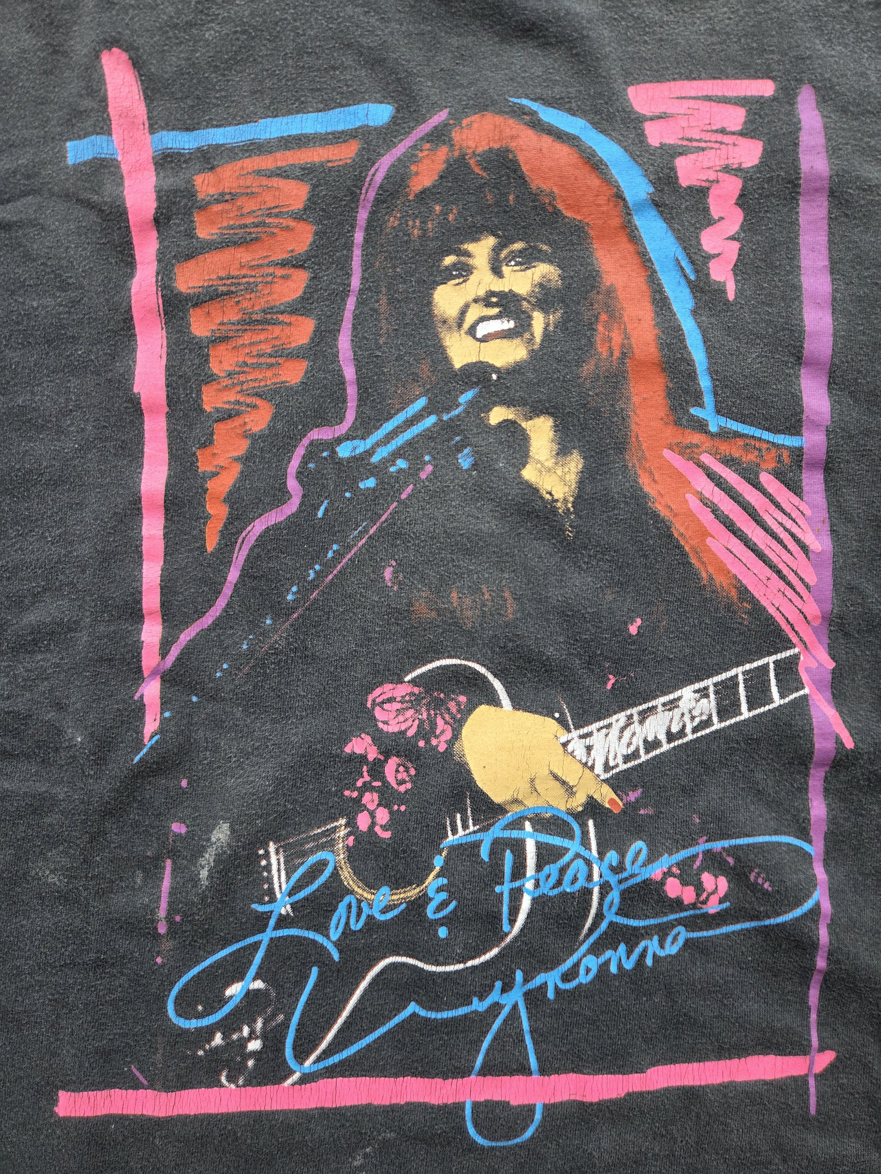 Band Tees Vintage 90s Country Rock Band Wynonna Judd Tour 1994 Shirt Size US XL / EU 56 / 4 - 5 Thumbnail
