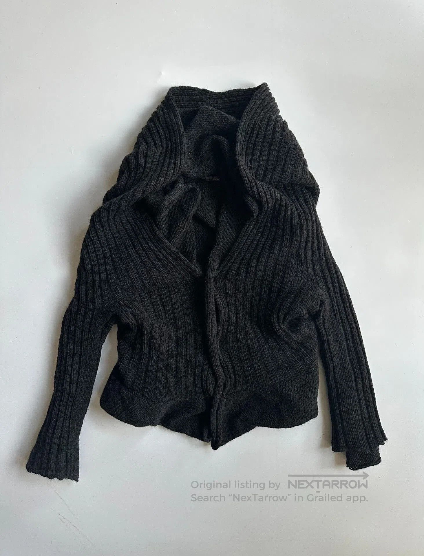 Y's Y's Layered Sweater Cardigan. Size US M / EU 48-50 / 2 - 1 Thumbnail