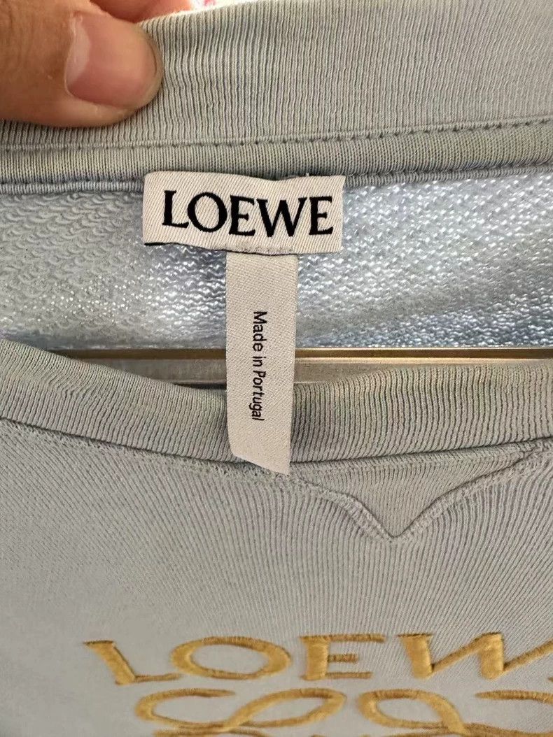 Loewe LOEWE Blue hoodie Size L / US 10 / IT 46 - 4 Thumbnail