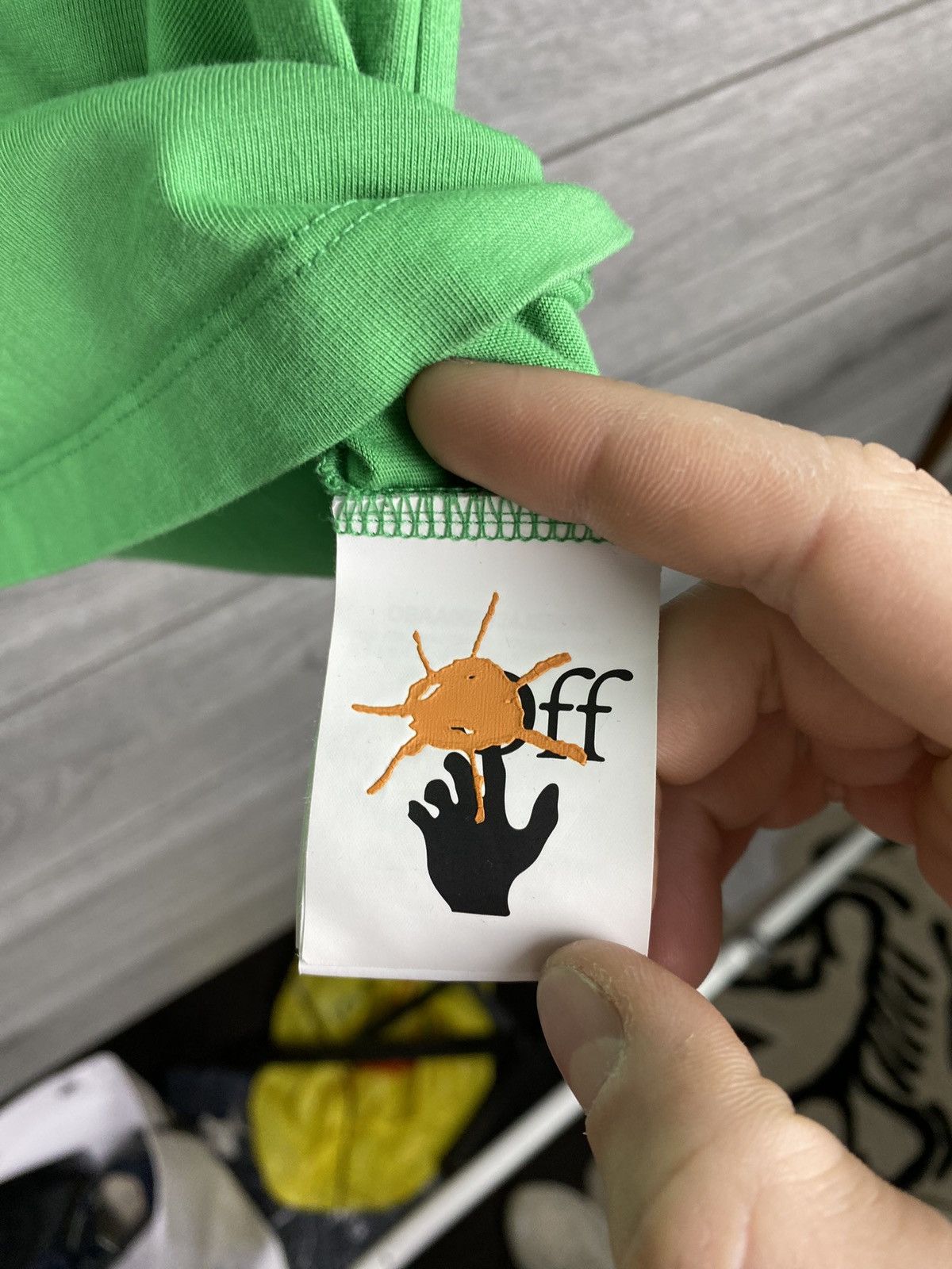 Off-White Young Off-White Bandana T-Shirt Tee Size US XXS / EU 40 - 10 Thumbnail