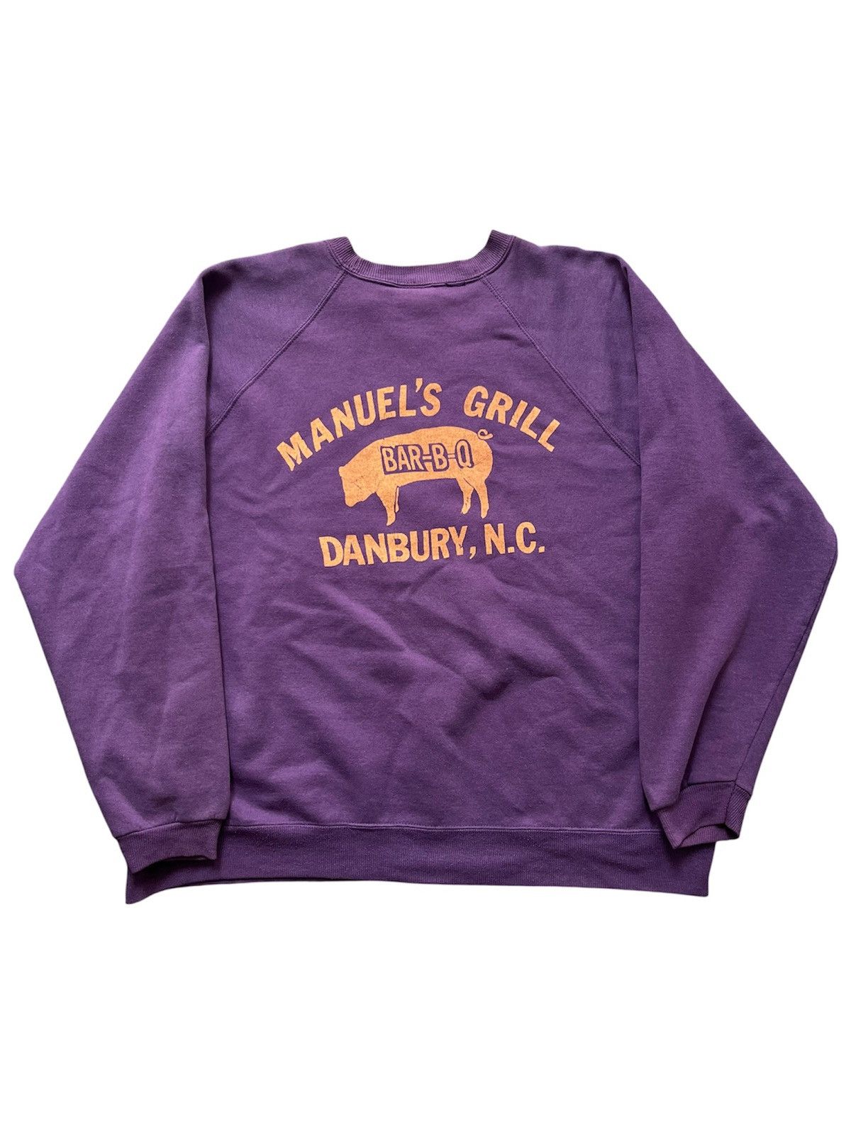 Vintage 70s Hanes HerWay Danbury Sweatshirt Size US XL / EU 56 / 4 - 1 Thumbnail