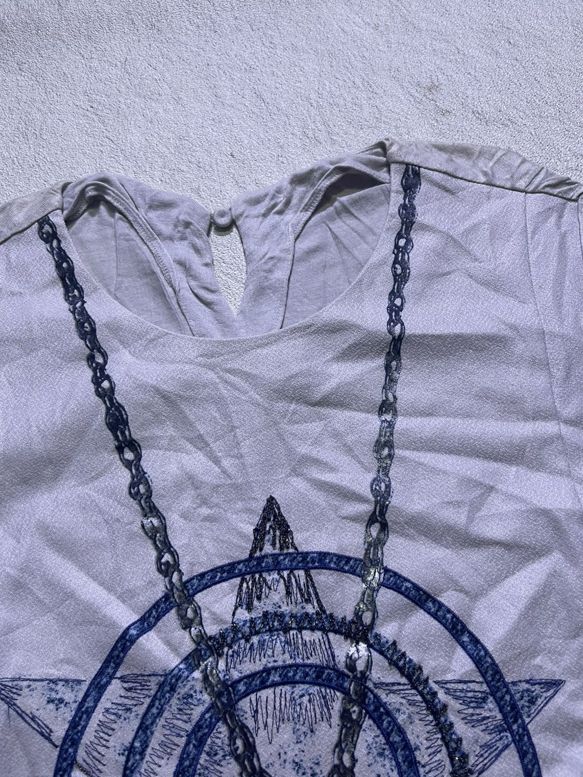 Japanese Brand Y2K long sleeve t-shirt with star necklace motif Size M / US 6-8 / IT 42-44 - 4 Thumbnail