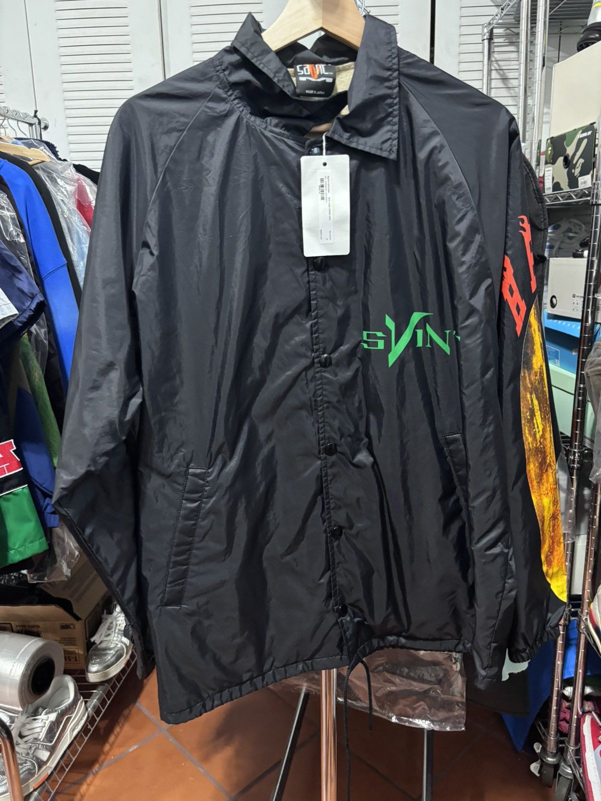 saint mxxxxxx vloneコーチジャケット L Saint Michael - SAINT MICHAEL x VLONE Skull Coach Jacket