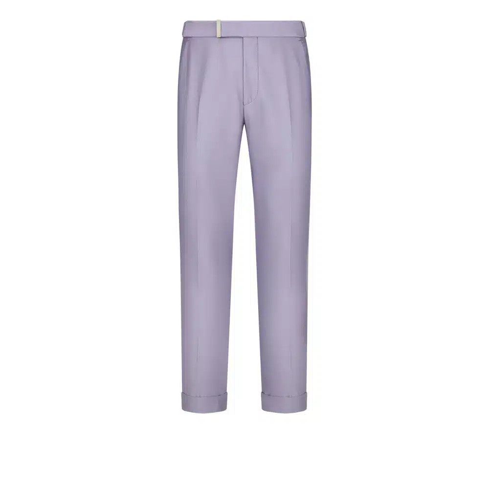 Tom Ford o1loc1c0825 PLAR05 Atticus Pant in Lilac Size US 32 / EU 48 - 1 Thumbnail