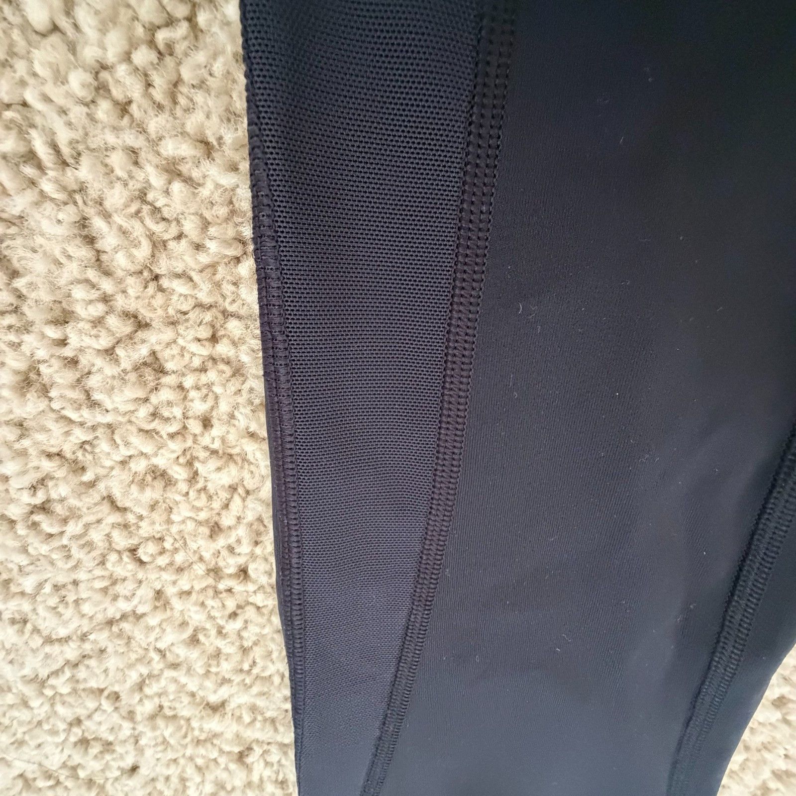 Lululemon Lululemon Train Times Mesh Leggings 25" Black Luxtreme Size 28" / US 6 / IT 42 - 5 Thumbnail