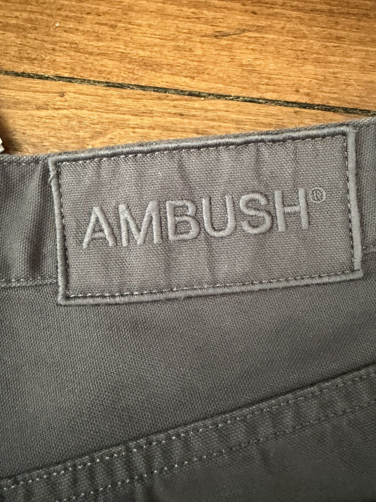 Ambush Design $1k Multi-pocket, wide-leg cotton cargo pants, Large, Italy Size US 34 / EU 50 - 23 Thumbnail