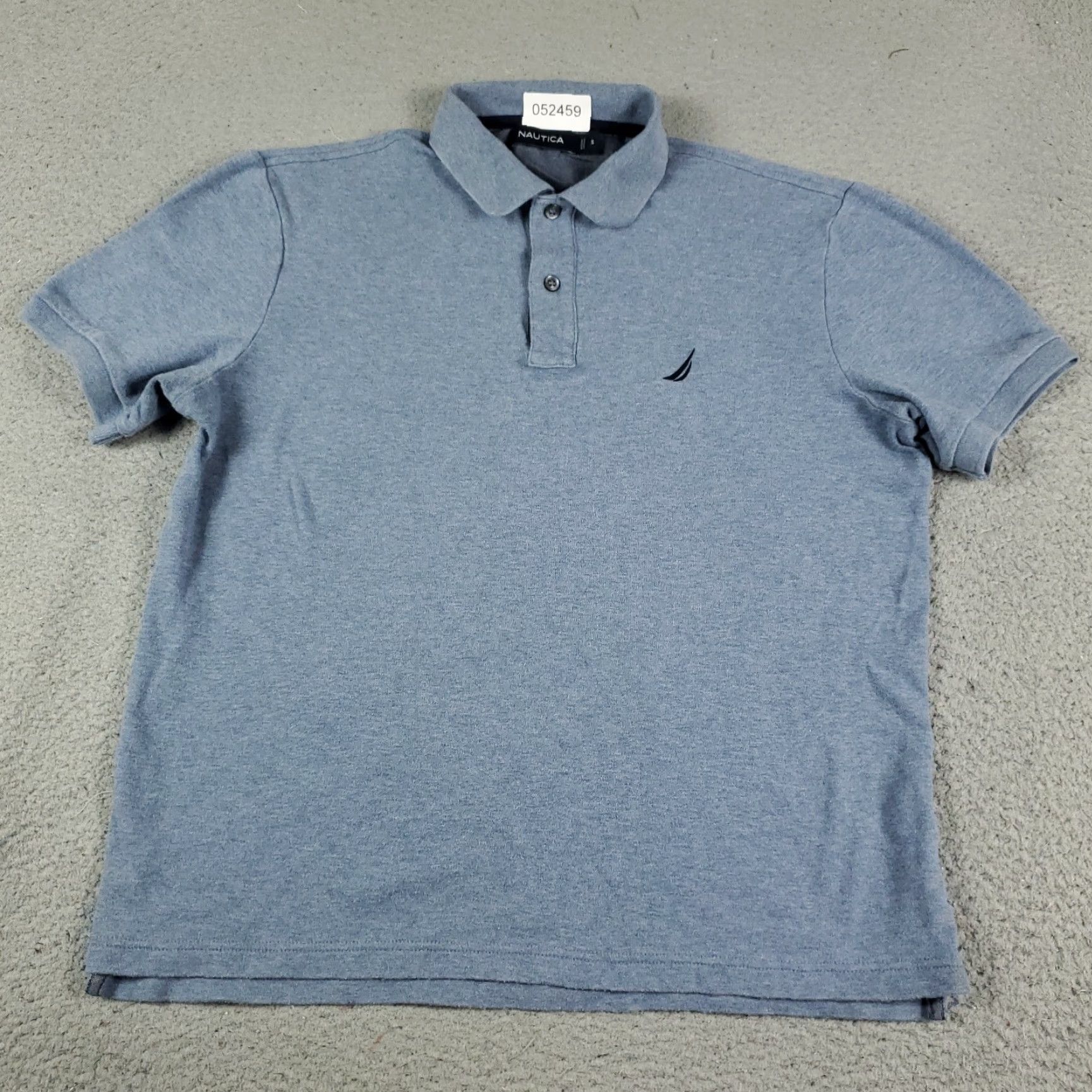 Nautica Nautica Polo Shirt Mens Small Blue Solid Casual Short Sleeve Activewear Size US S / EU 44-46 / 1 - 2 Thumbnail