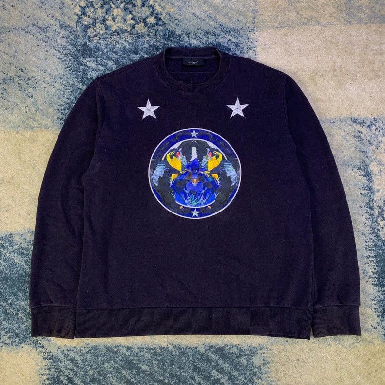 Givenchy Givenchy Original Parrot Star Hoodie 2506-Nextarrow Size US M / EU 48-50 / 2 - 3 Thumbnail