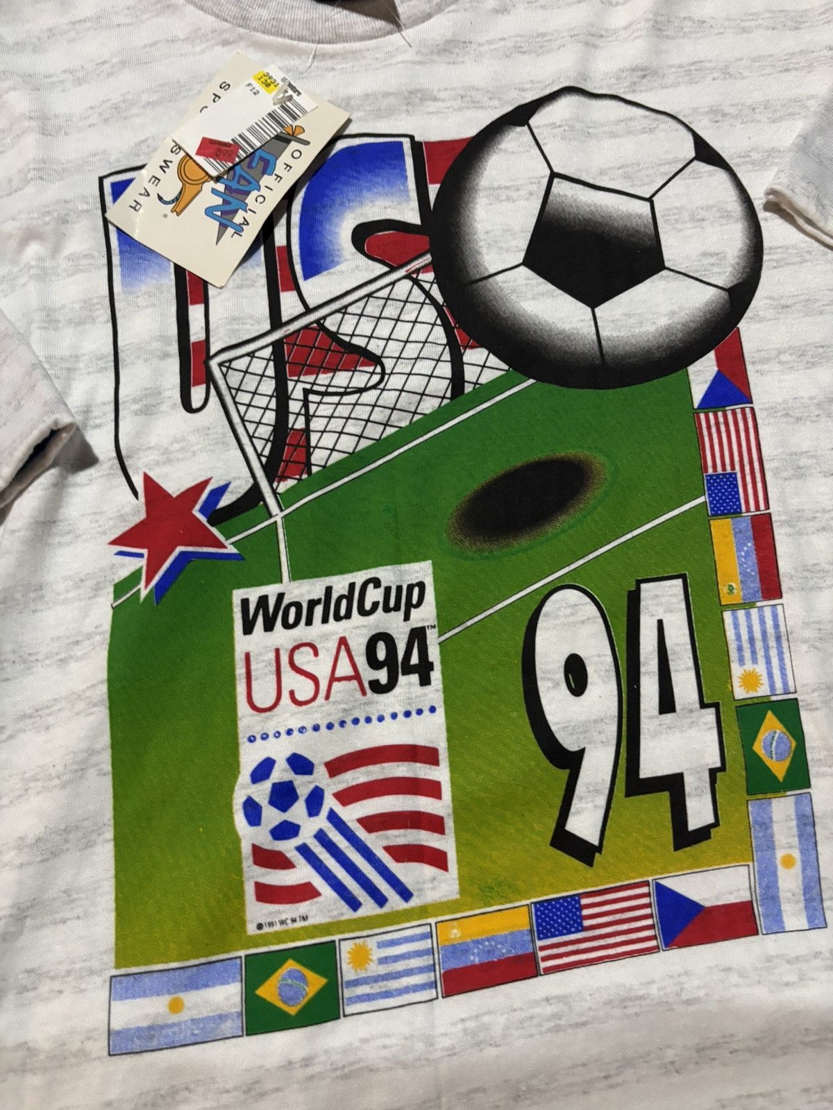 Vintage Vintage deadstock 1994 World Cup USA t shirt size XL Size US XL / EU 56 / 4 - 2 Thumbnail