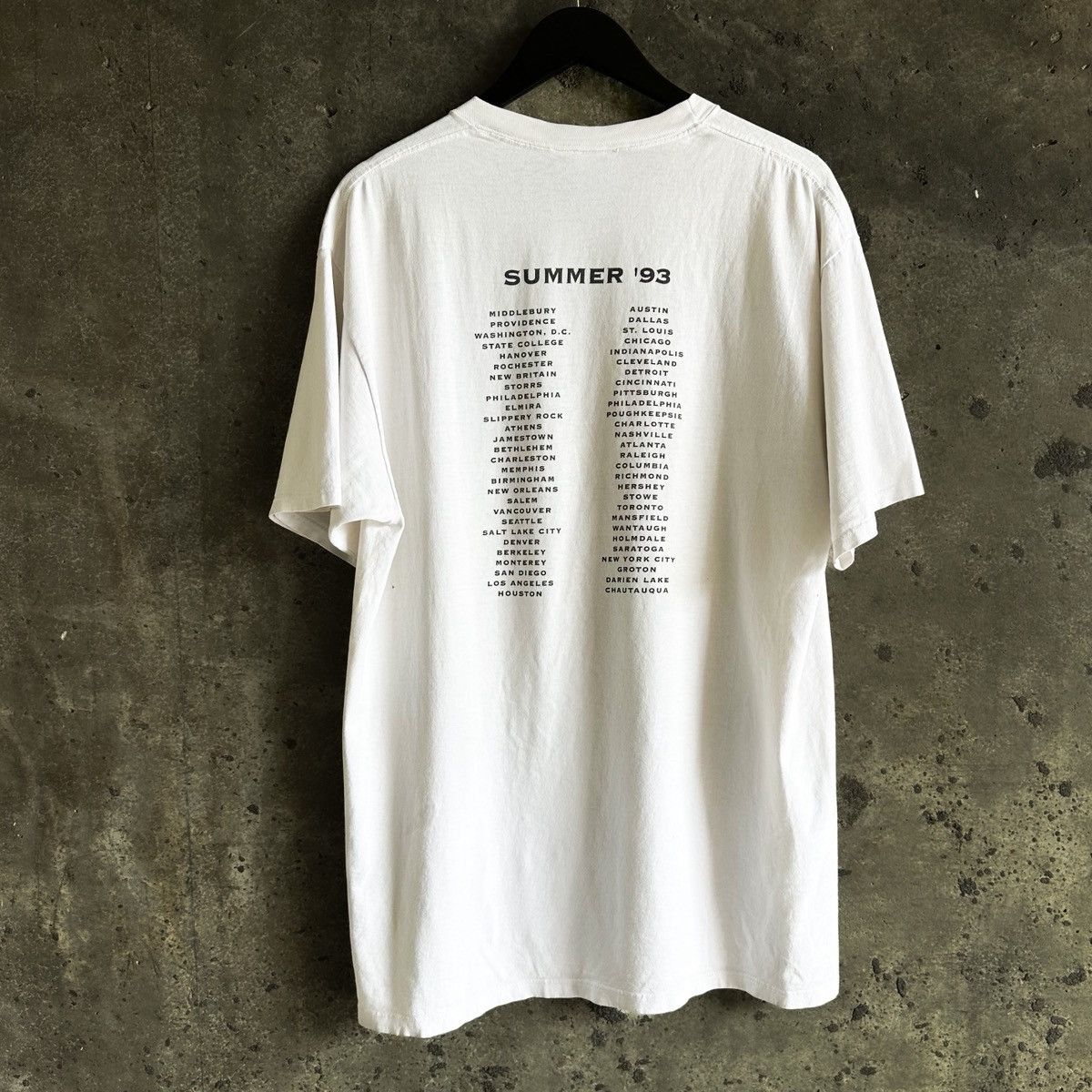Band Tees 10.000 MANIACS 1993 Summer Tour T-Shirt Size US XL / EU 56 / 4 - 3 Thumbnail