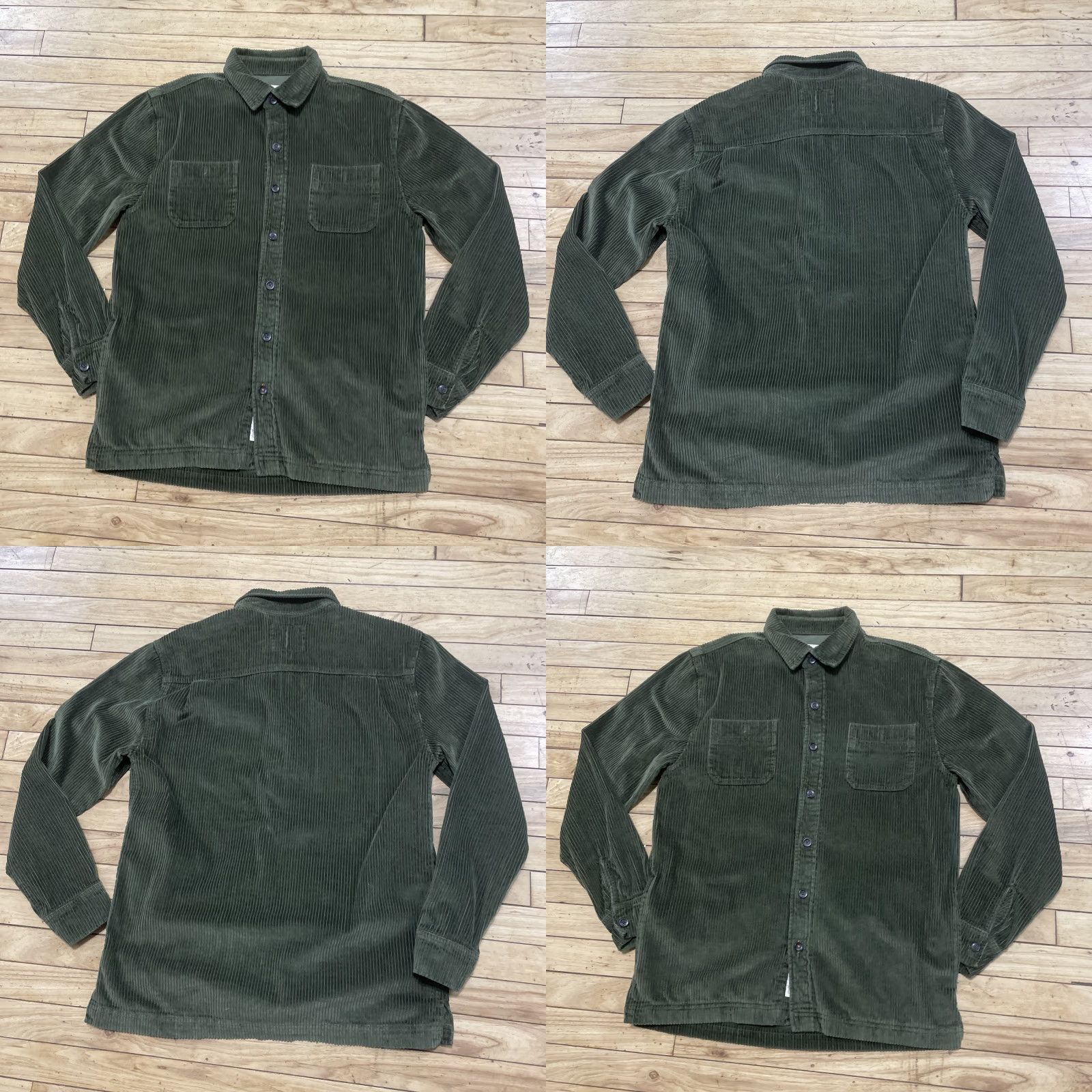 Weatherproof Weatherproof VTG 90s Corduroy Jacket Mens M Green Button Coat Shacket Grunge M Size M / US 6-8 / IT 42-44 - 9 Thumbnail