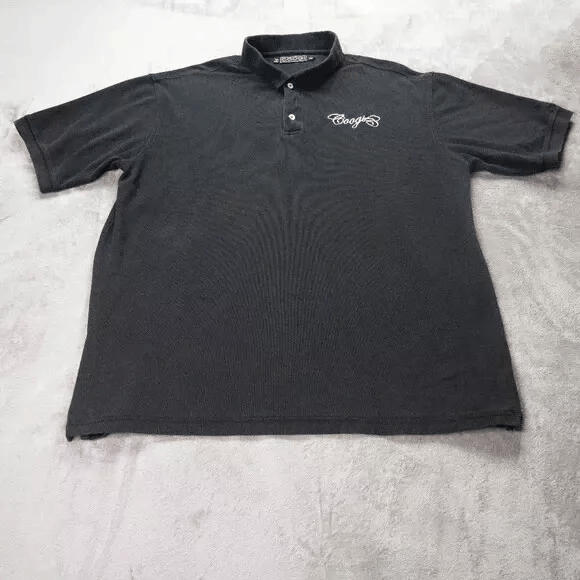 Coogi Vintage COOGI Men 2XL XXL Black Logo Polo Short Sleeve Shirt Size US XXL / EU 58 / 5 - 1 Thumbnail