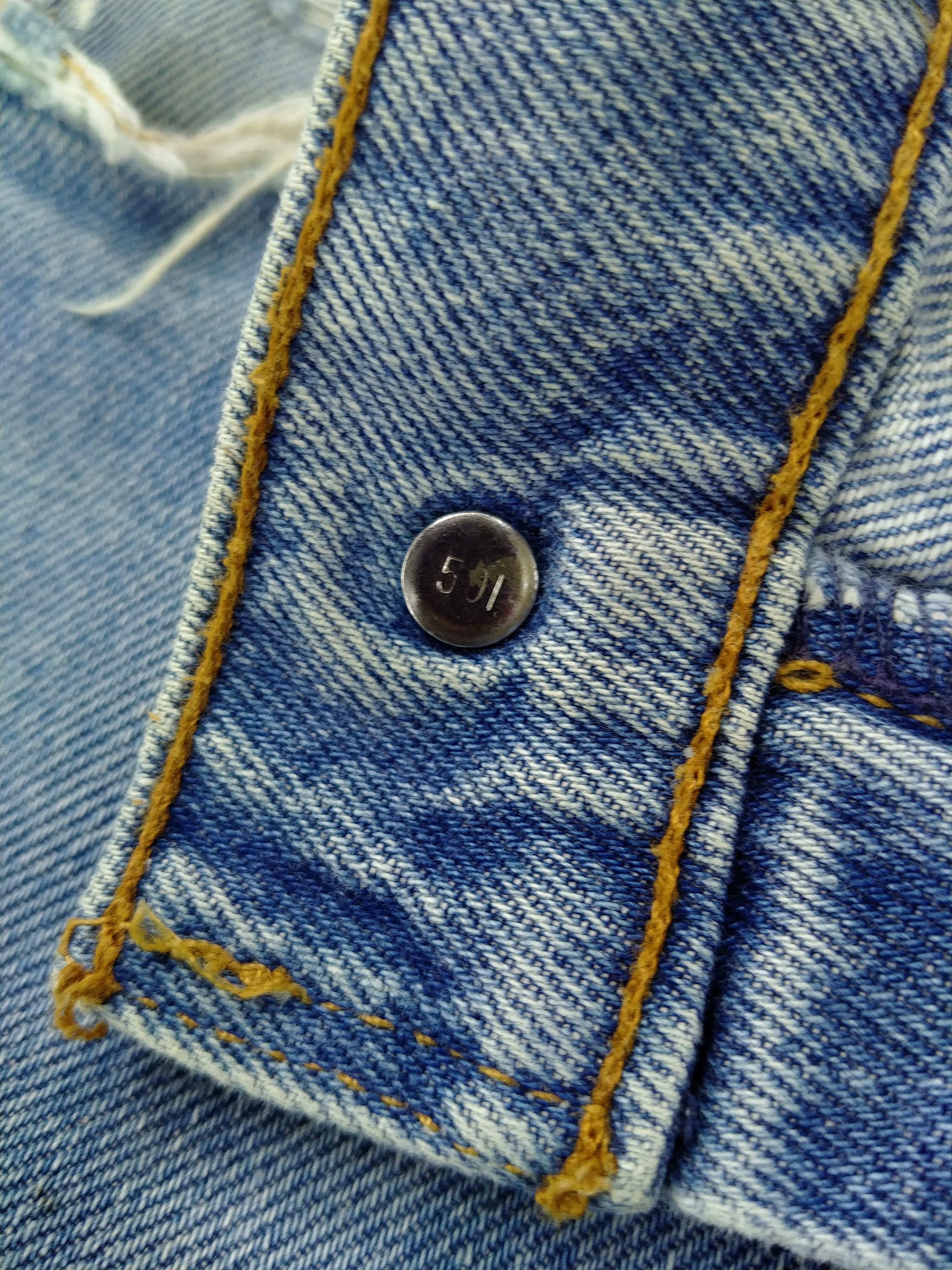 Blue Wash Vintage Levi's 510 USA 29x27 Denim -JN973